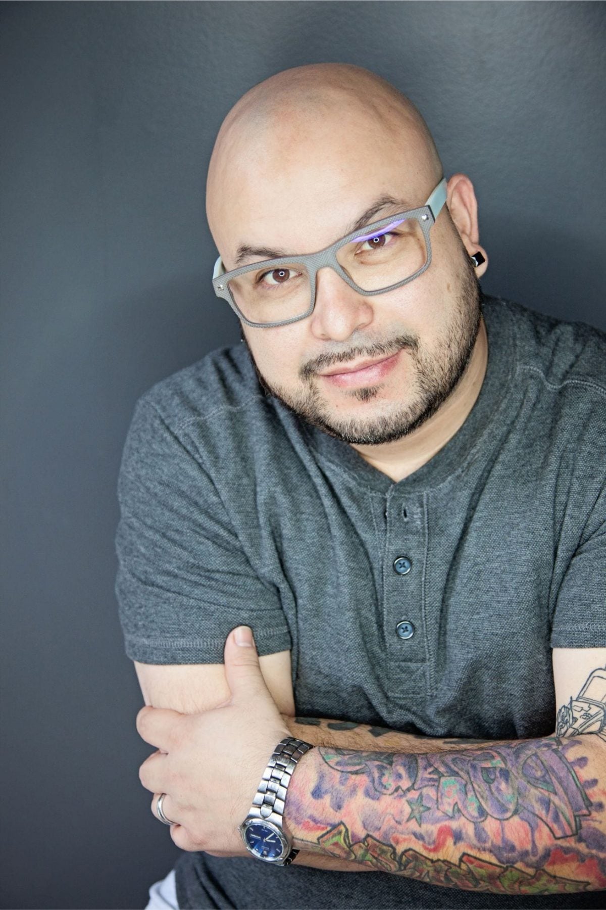 Danny, barber and clipper cut specialist at Quinn Vise Hair Design in Holland, Michigan.