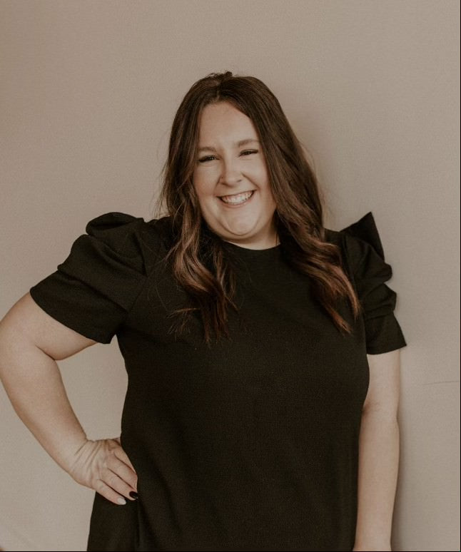 Madeline, hair colorist and nail specialist at Quinn Vise Hair Design in Holland, Michigan.